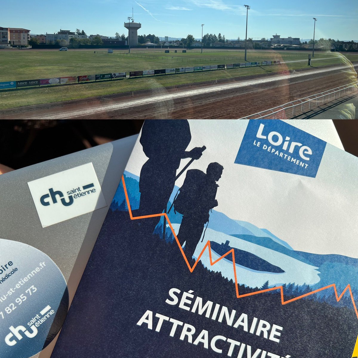 🌟Premier employeur de la Loire, le @ChuSaintEtienne est engagé pour renforcer l’attractivité du département de la Loire.
 🙏🏻 @Dep_Loire42 pour l’organisation de ce séminaire d’attractivité 

#superchu 🏨
#superdepartement🏞⛰🚲