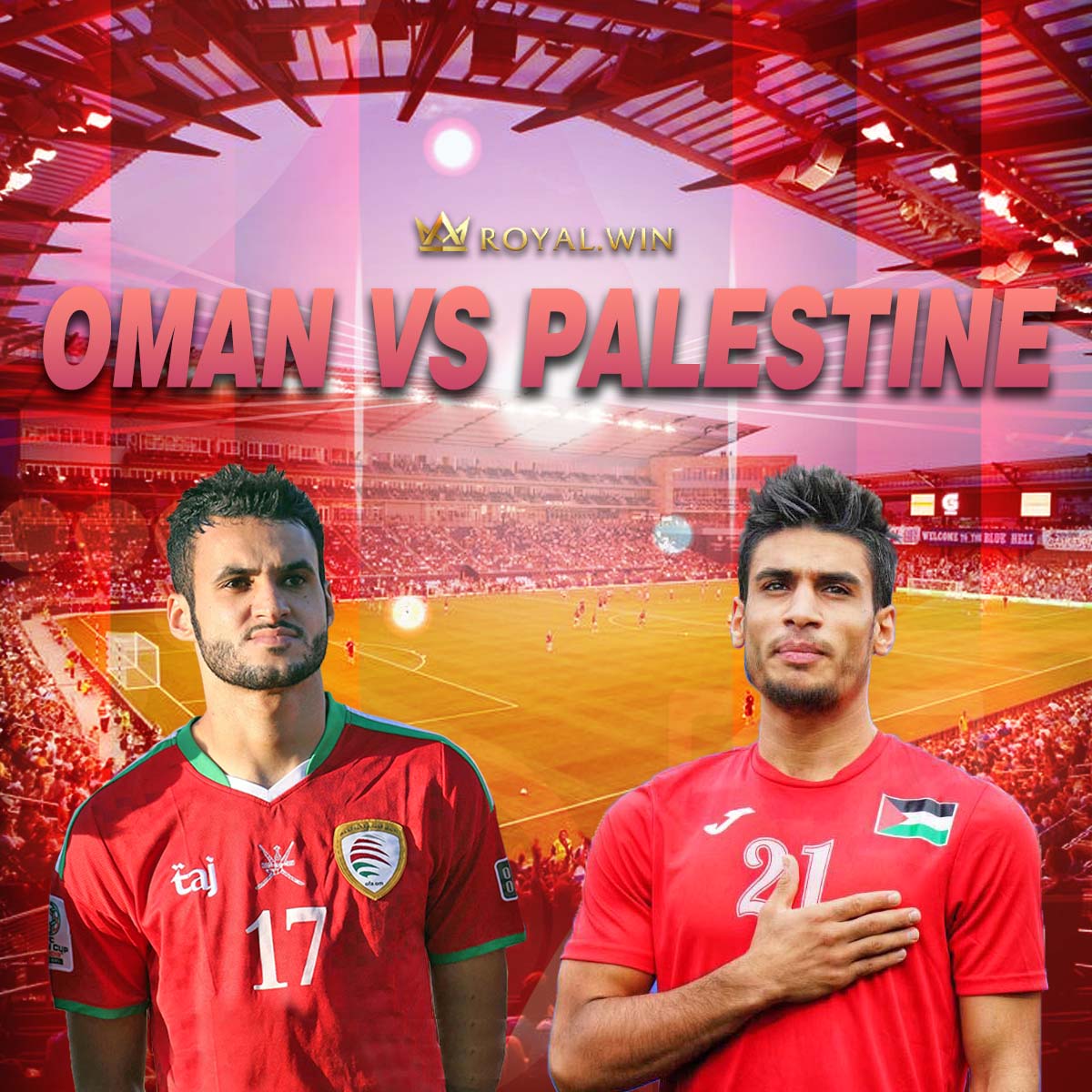 Pertandingan Bola malam ini Rabu 06 September 2023
INTERNATIONAL FRIENDLY:
Oman vs Palestine 06/September 21:45
Prediksi Skor ⚽️2-1
Mari bergabung dengan kami sekarang juga
#rwsensasional
#royalwinsensasional
#royalwinindonesia
#judibola 
#judibolaterpercaya