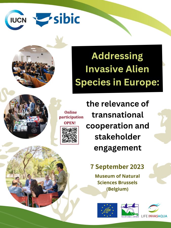 Very excited to be on the way to this event, which is very timely after the #IPBES IAS report has been published.💪🏻🦞🦝 @LifeInvasaqua @IUCN_Med @wildlifeinwater @AdriaensTim @Bernd_le_