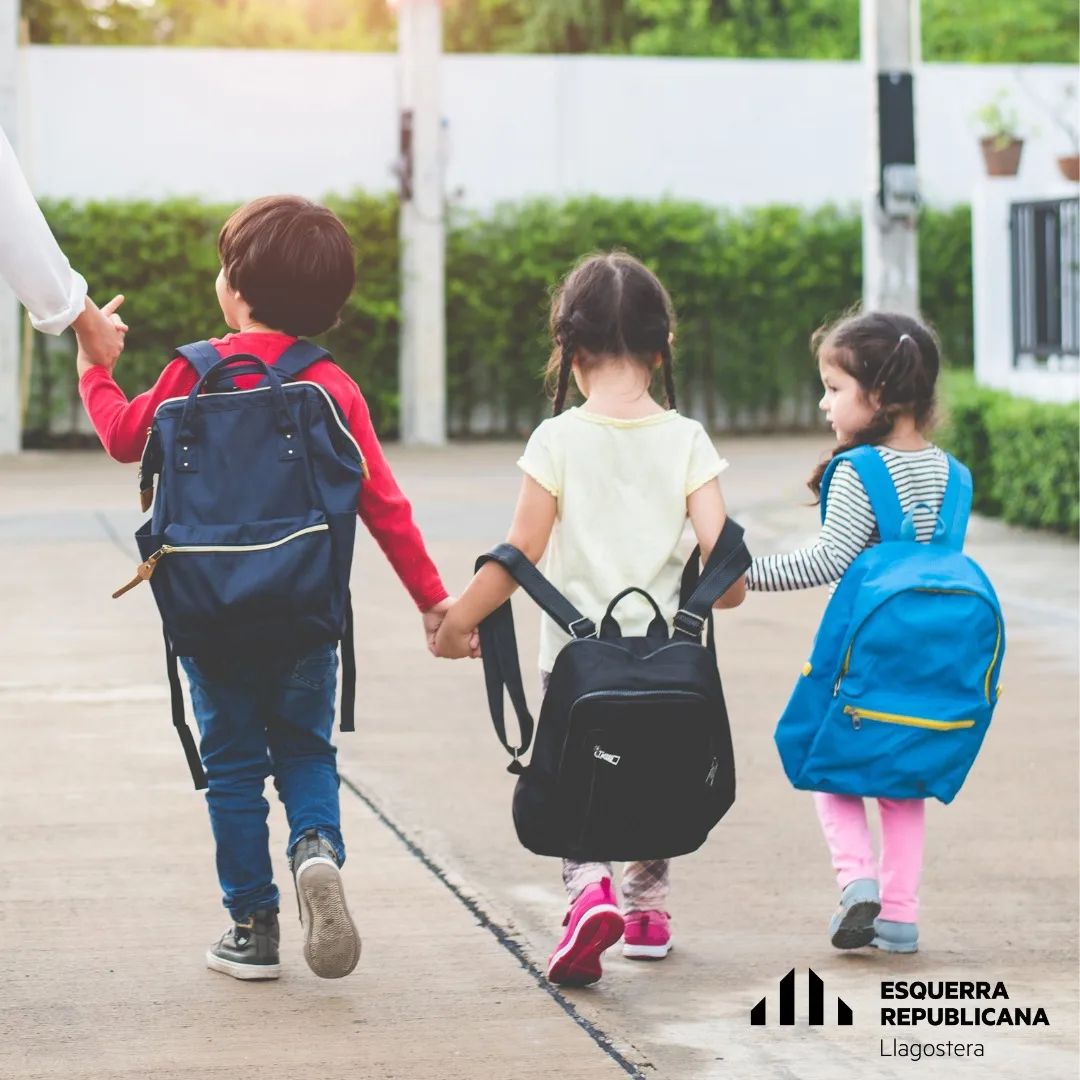 Avui és un dia important pels llagosterencs més joves, així com per a les seves famílies i el personal educatiu!  Desitgem un bon inici de curs a tothom!