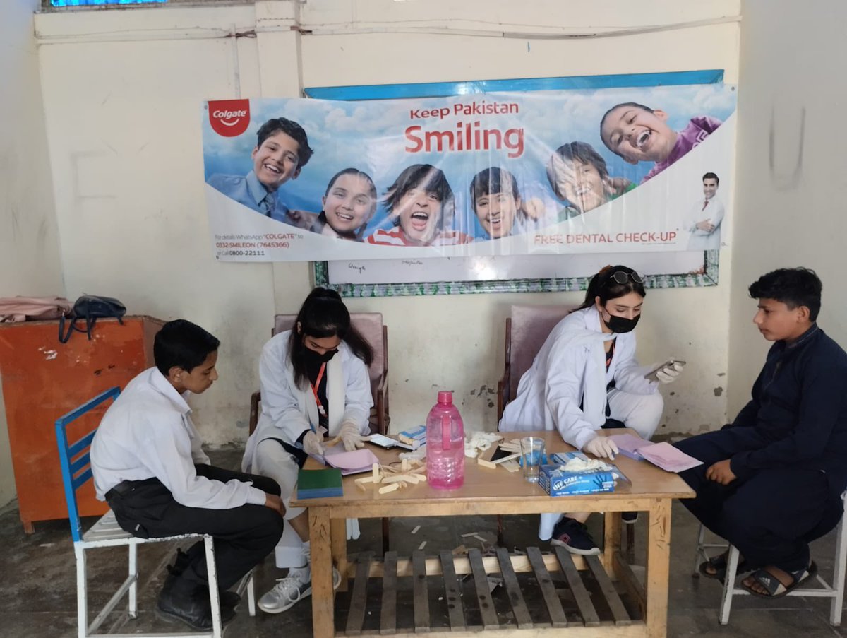 RMH_Officials's tweet photo. Exciting news! Dental Camps by Women Dental College Abbottabad &amp; Rehmat Memorial Dental Hospital offer free checkups &amp; oral health awareness to school children in Abbottabad, Mansehra, and Haripur from Sept 4-8, 2023. 30 thousand kids will get toothbrushes &amp; toothpaste too! https://t.co/6Ql2oFibc9