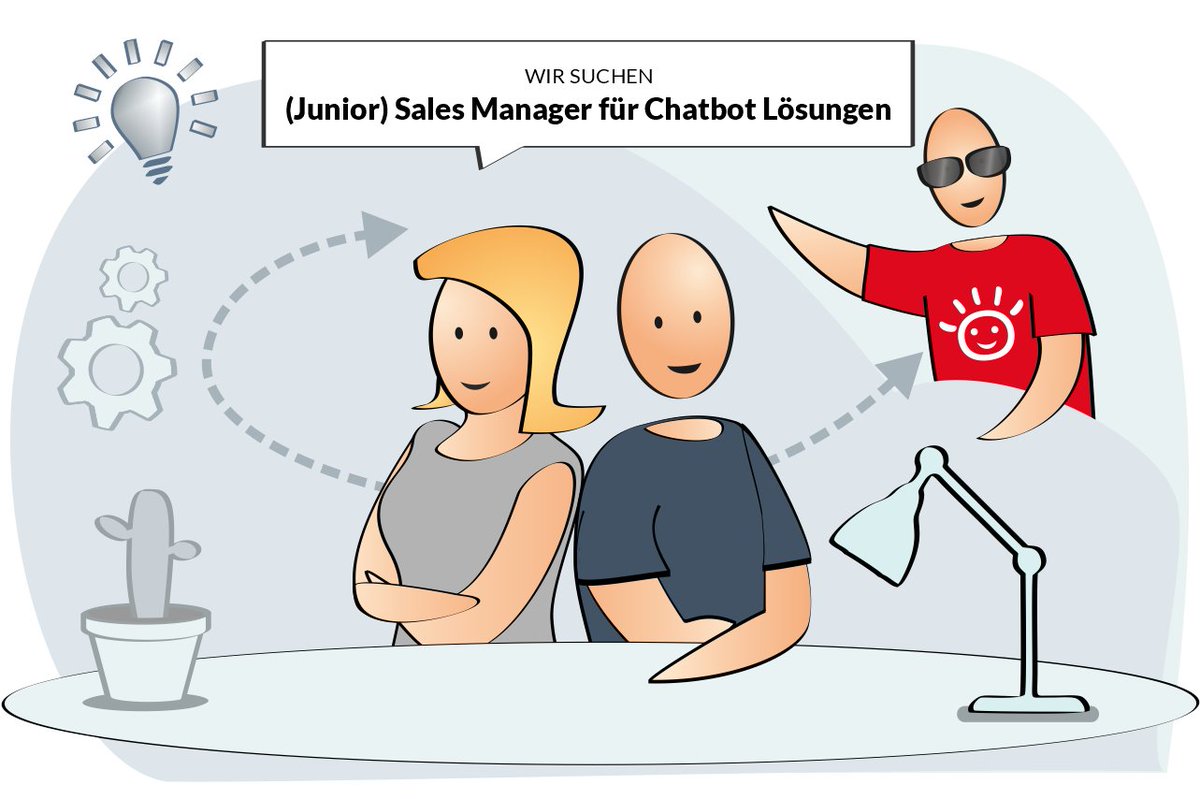 Als (Junior) Sales Manager reizt dich ein wachsender Markt, stetige Veränderungen, innovative Technologien? Nette Kollegen, hybrides Arbeiten mit modernem Equipment? Hier ist deine optimale Stelle! cobuddy.de/junior-sales-m… #Chatbots #SalesJobs #Cobuddy