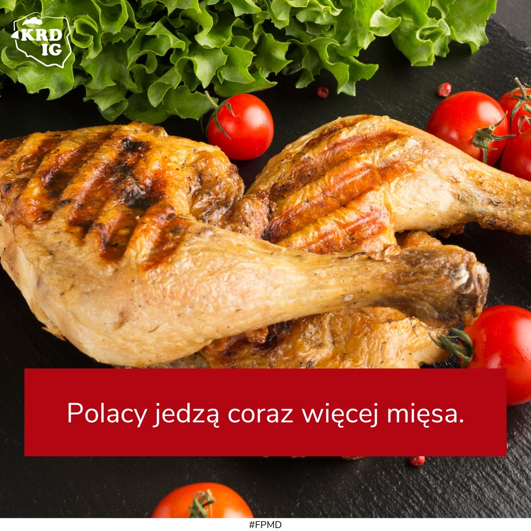 krd_ig's tweet photo. Najnowsze dane GUS pokazują, że spożycie mięsa na osobę wzrosło w 2022 roku do 73,4 kg. #FPMD @dlahandlupl  https://t.co/f3CdKzCpW8 https://t.co/sMFEY7SnRb