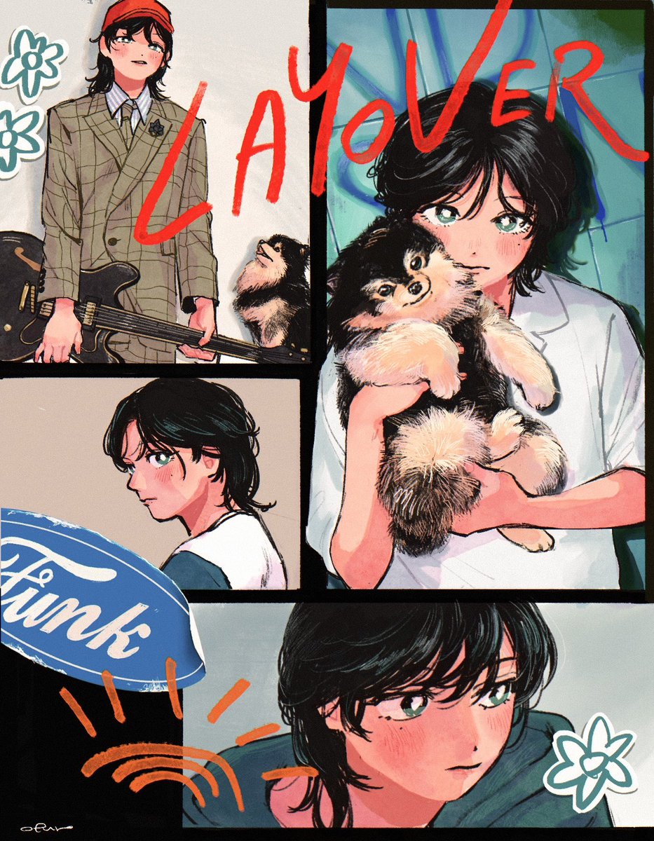OfurMo's tweet image. ๐งธโค๏ธโ๐ฅ๐
#btsfanart #Layover