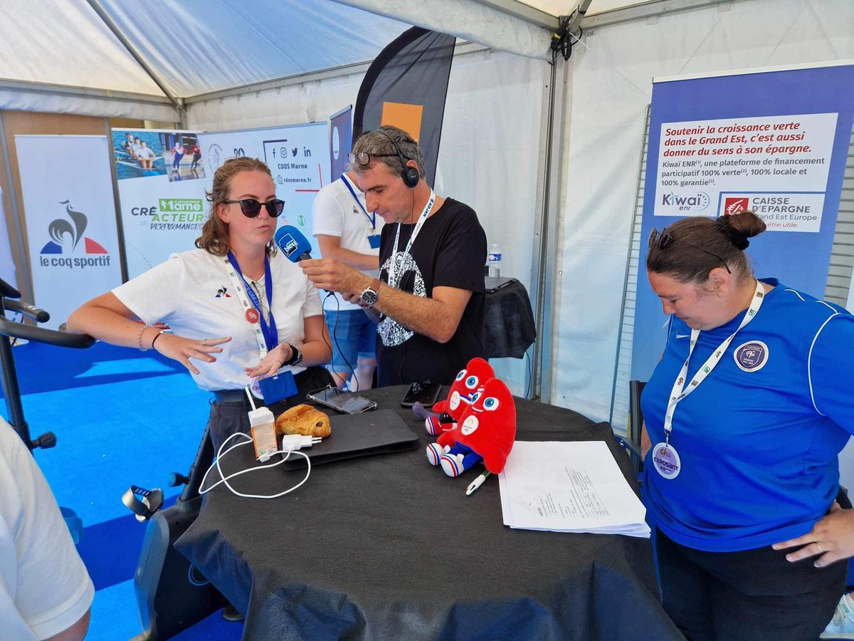 Journée 100 % Haut-Niveau sur le Village des Sports &amp; des Assos sur la Foire de Châlons ! 
Pour commencer la journée, une petite interview du Village des Sports par <a href="/FranceBleu/">Guédon Laurent</a>