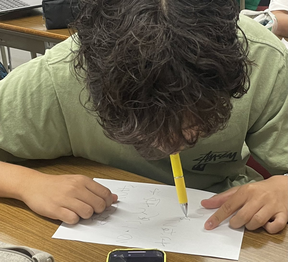 NIS_Japanese's tweet photo. Gr.10 are embarked on an inspiring journey of empathy and insight, delving into the story. Students used various methods of writing to better understand and immerse themselves into the character’s experiences and the story meaning. #NISinquire #NISinspire https://t.co/6pL4CLGntL