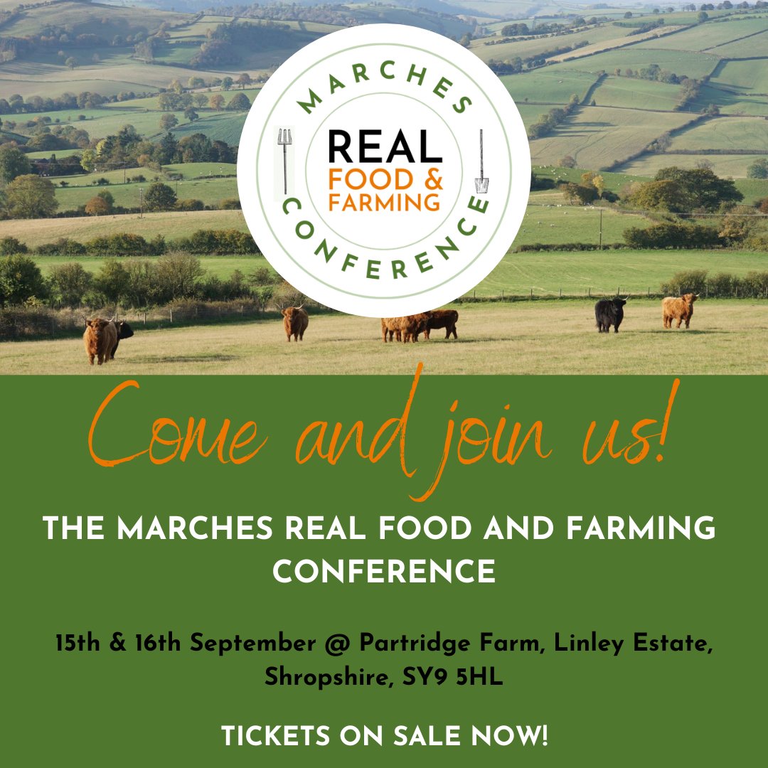 FarmCO2Toolkit's tweet photo. Looking forward to The Marches Real Food and Farming Conference 2023 on 15-16 September!
100+ speakers across 2 days, with FCT's Emma Adams in the 'Carbon and Farming' session on reducing emissions, increasing sequestration & measuring change⬇️
https://t.co/pzgiEUVeQQ
#MRFFC23 https://t.co/PnrobdPkWs