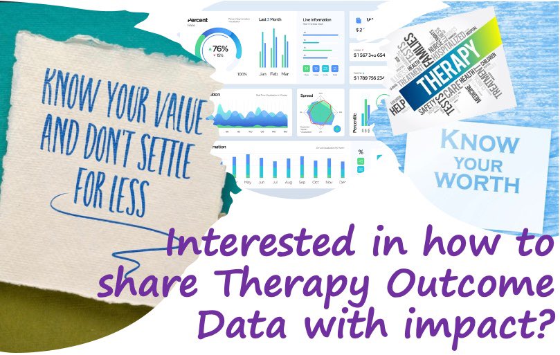 Commtherapy's tweet image. And @thrivecharity have been collecting great #outcomesdata using #therapyoutcomesdata. Our exciting new workshop in Edgbaston still has places should you want to pop along. Great to work with the storytelling data analyst @kurtstat Some team places available at a discount!