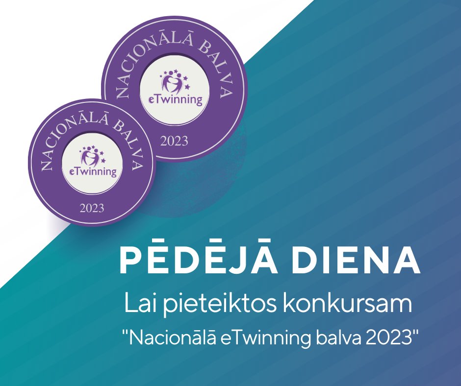 Nenokavē! 👉etwinning.lv/nacionala-balv…