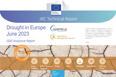 Pubblicato a luglio un nuovo Rapporto sulla siccità in Europa dal Centro Comune di Ricerca (JRC) della Commissione UE sulla base dei dati e delle analisi dell'Osservatorio europeo sulla siccità. Le condizioni di in molte regioni d'Europa rimangono gravi. >shorturl.at/dmGN1