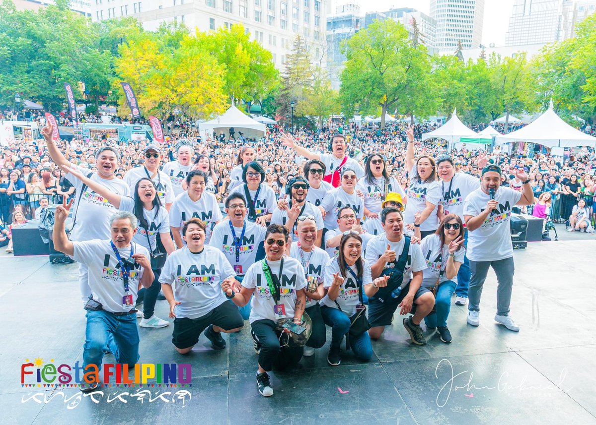 FiestaYYC's tweet image. These are the People behind Fiesta Filipino. The Philippine Festival Council of Alberta worked very hard to bring smiles to the faces of our community members. It is our mission to elevate the Filipino Culture in Canada and we are not done doing the work yet.