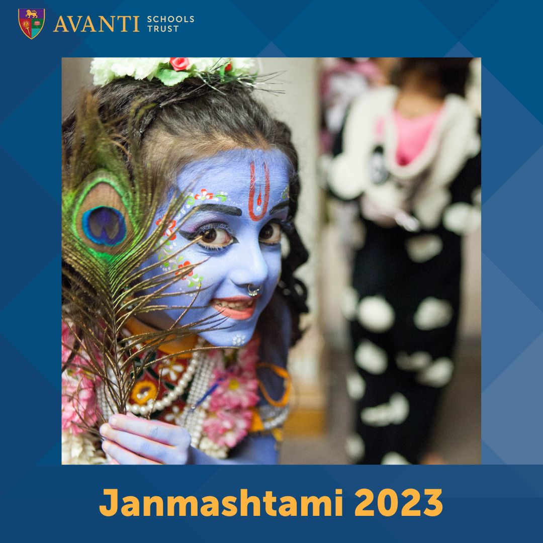 Sri Krishna Janmashtami celebrates the advent of Lord Krishna, and is one of the most important celebrations in the Hindu calendar.

Avanti Schools wish all who celebrate, a happy and blessed Janmashtami!

#Janmashtami #janmashtami2023 #avantischoolstrust #spiritualinsight