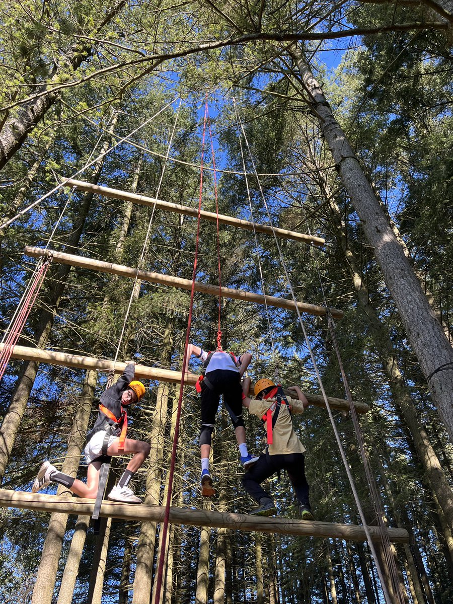 zwoodyburn's tweet photo. Communicating, teamwork, and trust! Some great team building happening @FIS_School. #tripweek #manderscheid https://t.co/UGSQJfnOZl