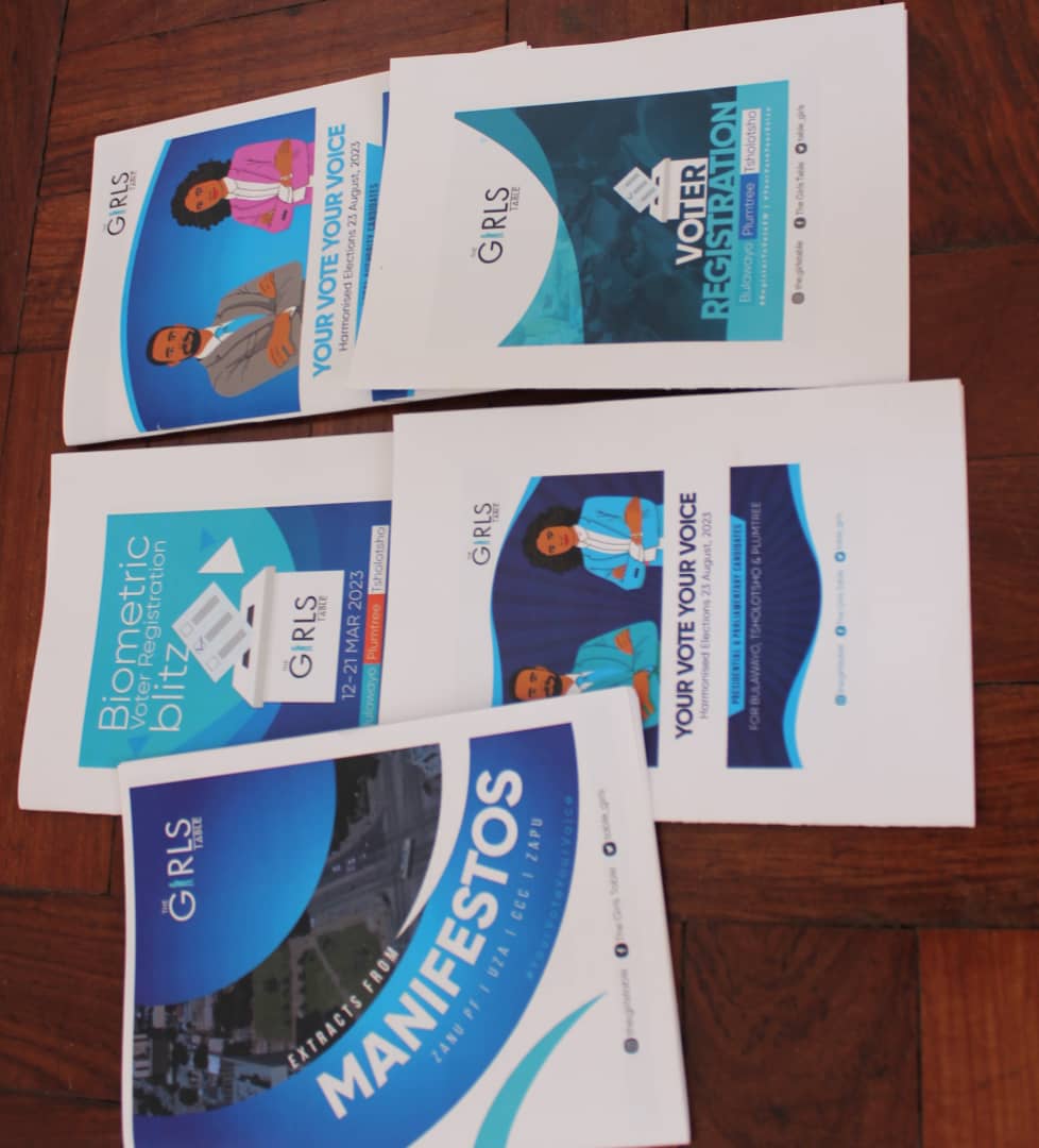 #Throwback We produced booklets to disseminate information on elections so that young women could make informed choices. Access to credible information by young women from rural and marginalised communities is limited. Young women also created information hubs.

#HerVoice