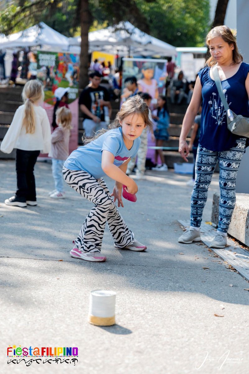 FiestaYYC's tweet image. PLAYSEUM
It was heart-warming to see Filipino children learn and play traditional Filipino games.