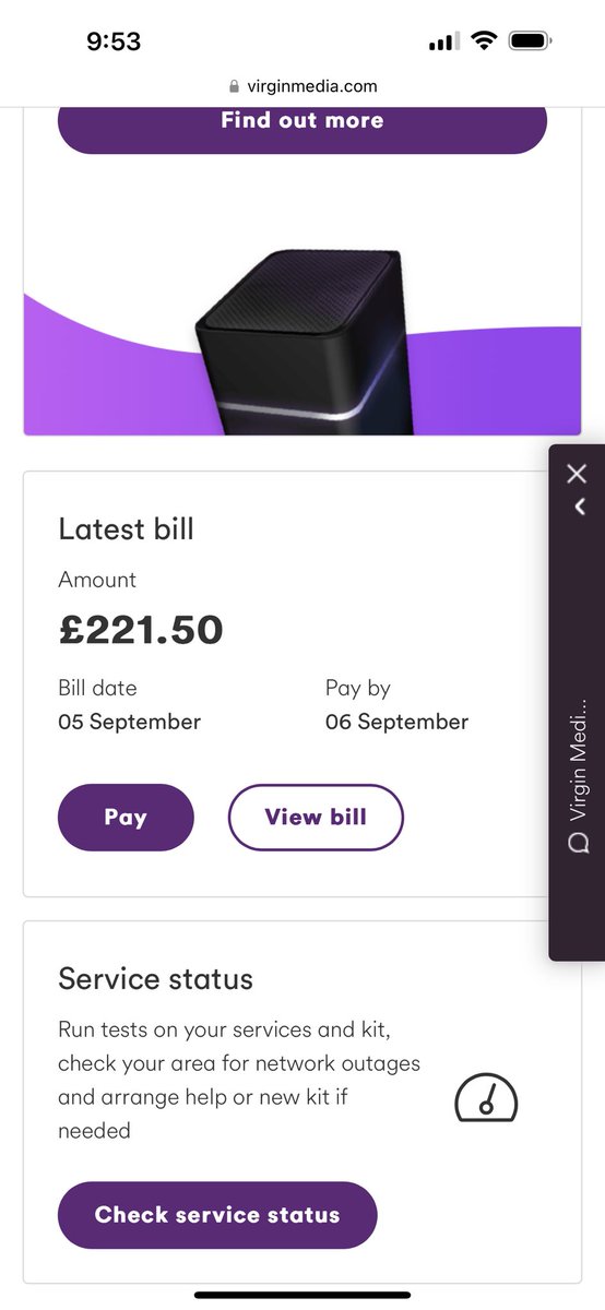 tottzilla's tweet photo. @virginmedia https://t.co/edyfBEdm3j