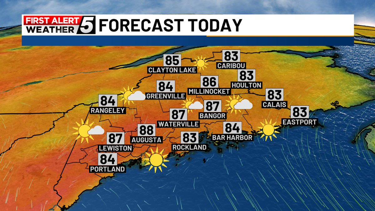 Today's high temperature forecast. #firstalert #mewx