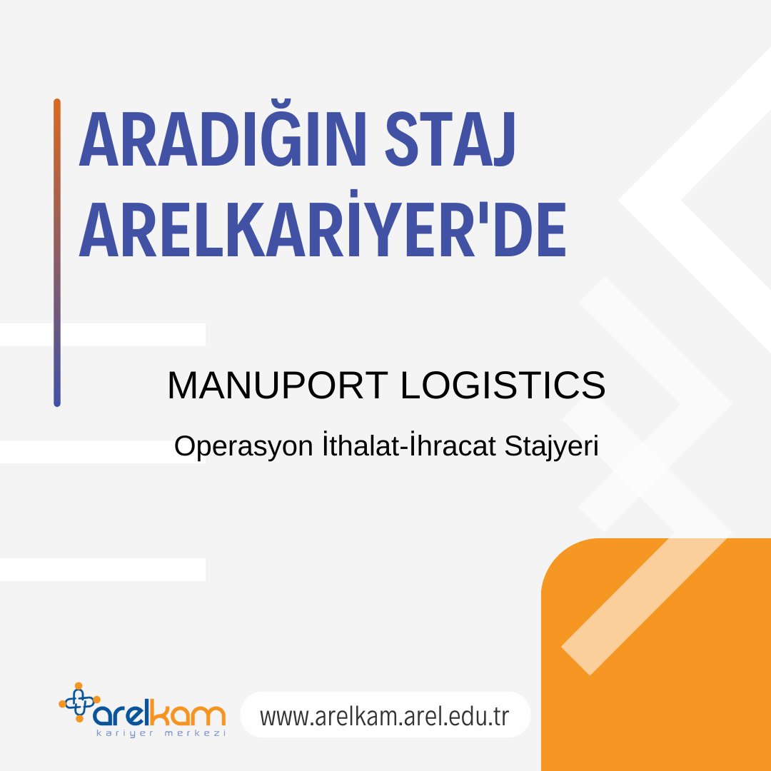 Aradığın staj Arel Kariyer’de. 
👉🏻Başvuru için arelkam.arel.edu.tr 
👉🏻Bizi takip et, kariyer fırsatlarını kaçırma ❗