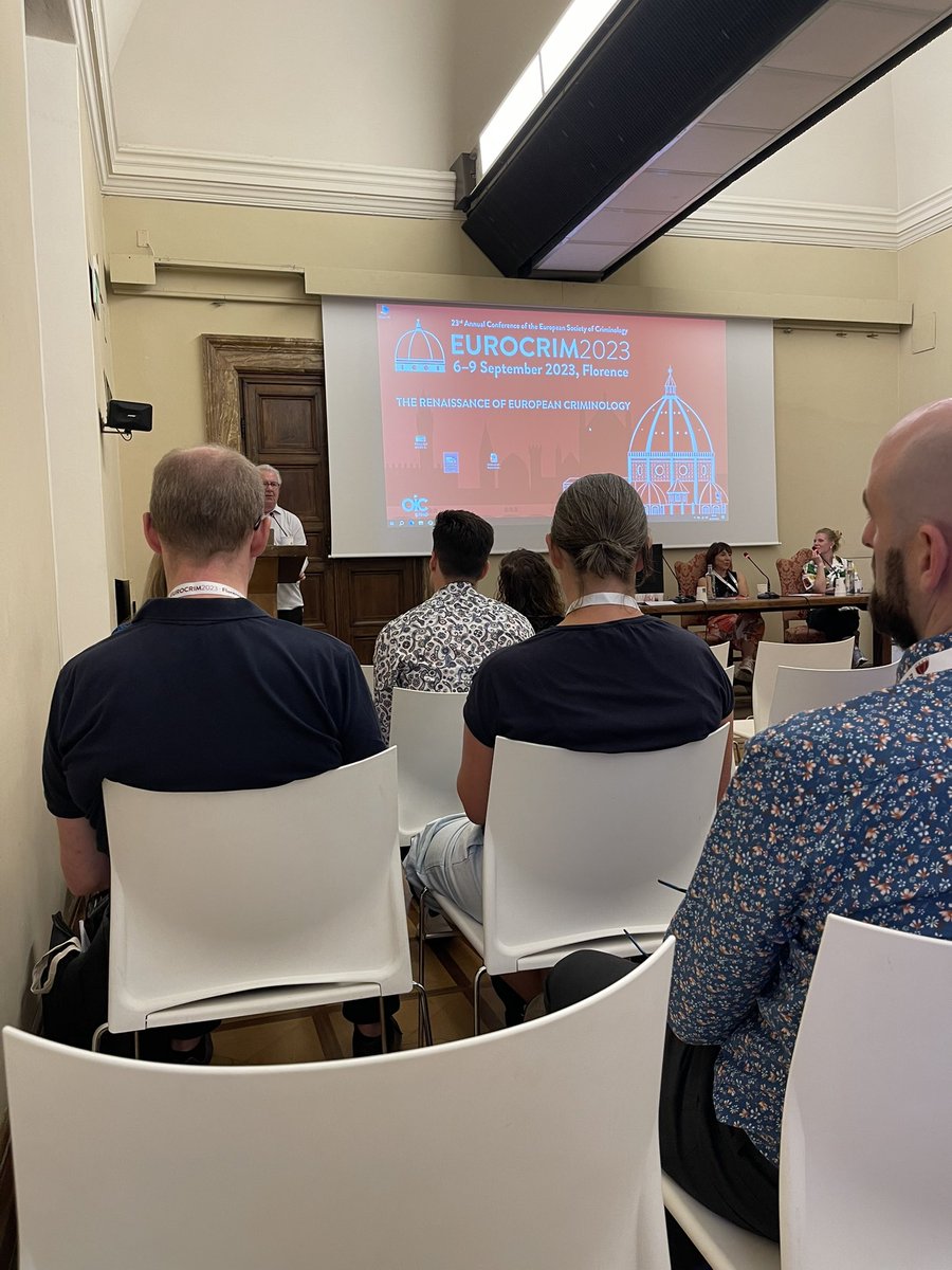 Very excited to be at the <a href="/esc_eurocrim/">European Society of Criminology</a> EUROCRIM Conference in beautiful Florence 🇮🇹 
Looking forward to an interesting few days! 
#EUROCRIM2023