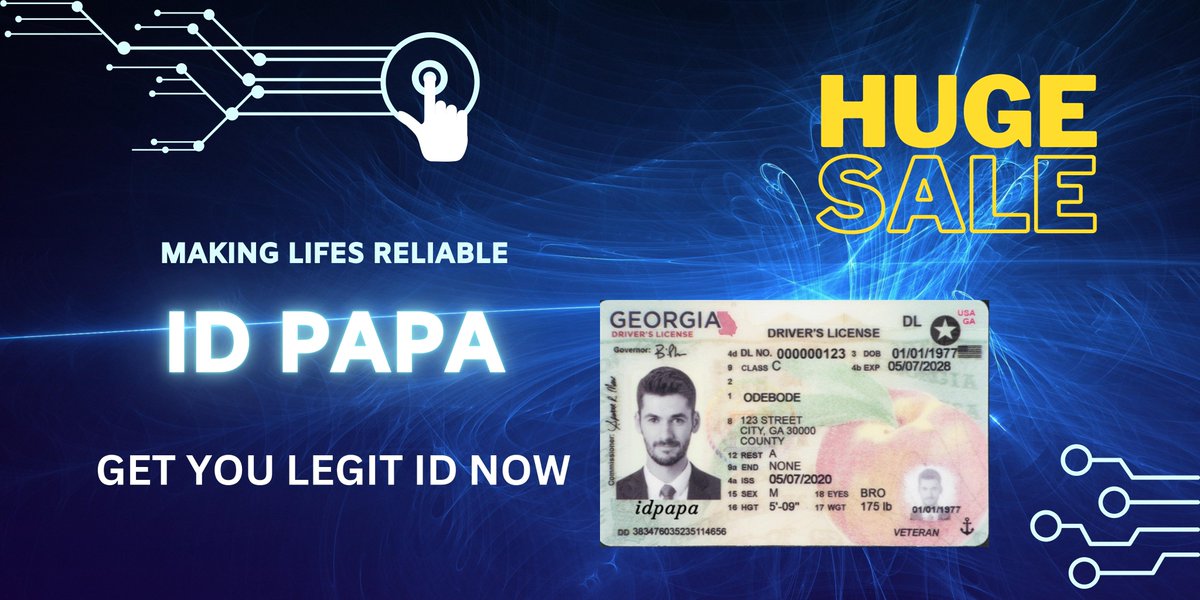 Please don't hesitate to contact our customer support team if you have any questions or require assistance.We offer the availability of counterfeit US Driver's Licenses, including both the front and back designs. 
 #scannableid #noveltycard #fakedriverlicense #legitfakeid