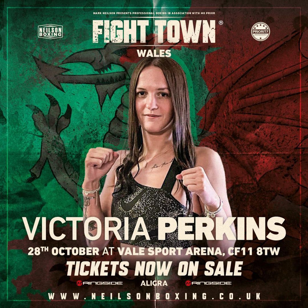 WCAevents's tweet image. #VictoriaPerkins Professional Debut • 28 October 23 • Vale Sport Arena CF11 8TW #NeilsonBoxing #ProFighter #WCA Tickets are now officially on sale

Use the link below to purchase tickets 🏴󠁧󠁢󠁷󠁬󠁳󠁿
⬇️⬇️⬇️⬇️⬇️⬇️⬇️⬇️⬇️
tktp.as/ERWTVT/victori…