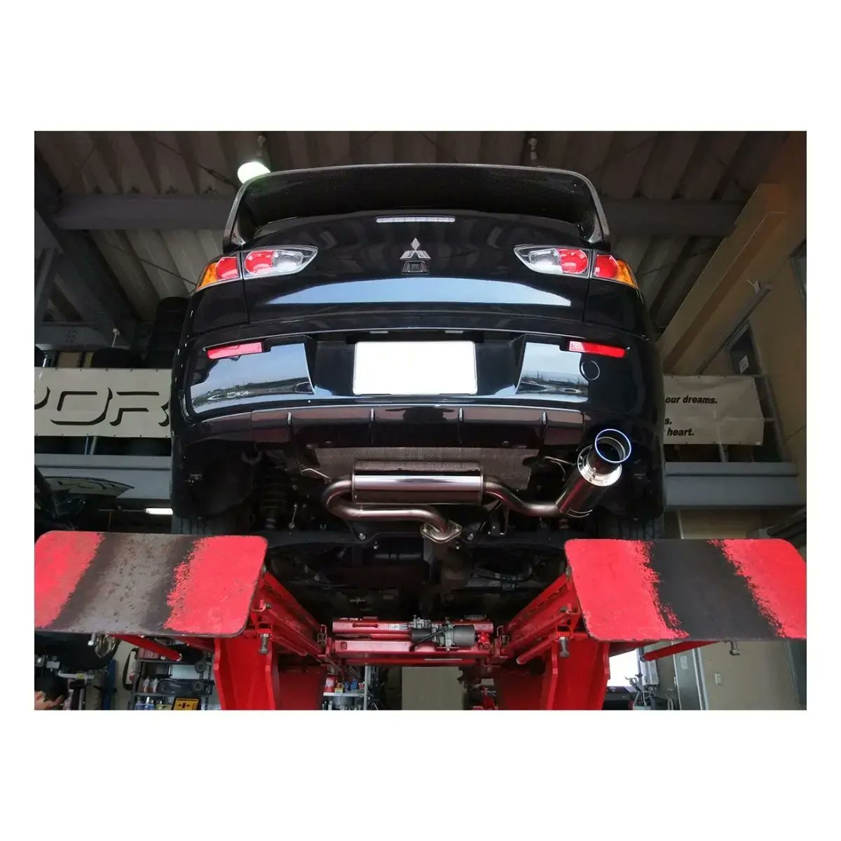 GPSPORTS_twit's tweet photo. GPSPORTSの商品をご紹介👏🏻
＼EXAS EVO Tuneマフラー／

🤍適合車種:三菱 ギャランフォルティス /
🤍ギャランフォルティススポーツバック
🤍車両型式:DBA-CY4A / DBA-CX4A
エンジン型式:4B11(NA)
近接排気騒音:87db
#gpスポーツ
 #EVOTune
#ミツビシ #ギャランフォルティス
#cy4a 

品番☞ 250142 https://t.co/9icjSf4PwG