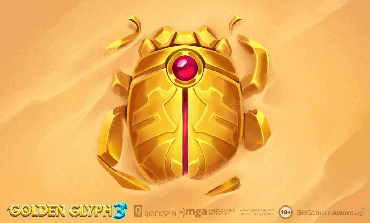 quickspinab's tweet photo. Uncover the secrets of Ancient Egypt in Golden Glyph 3! Quickspin's Chaos Clusters™ and Power Glyphs™ mechanics pave the way for extraordinary Power-ups. Excitement peaks in the Free Spins round, with an unlimited multiplier reaching for the stars. https://t.co/Bf5kqUO6Cs