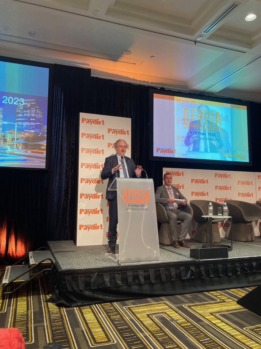 Came back from Jakarta this morning and headed straight to @Paydirt_Media’s conference. For 20 years Africa Down Under has demonstrated the strength of WA's partnership with Africa and our desire to continue to build a strong, mutually beneficial partnership with African nations