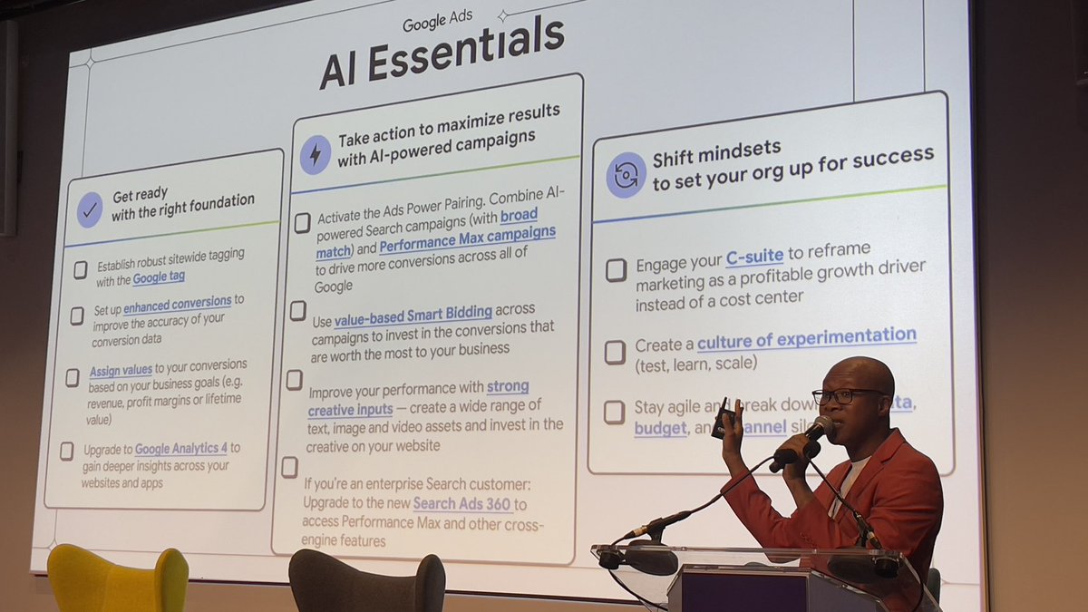 “You’re not competing with AI, you’re competing with marketers using AI” – Google’s Kwanele Nomoyi at FutureProof

#DBISummit