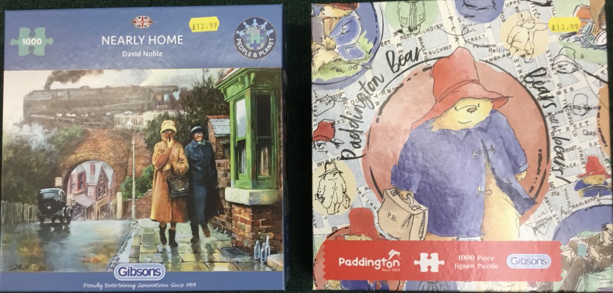 toymasterleigh's tweet photo. Getting ready for Christmas with our new Gibsons jigsaws. New designs in the 1000 pieces, 500 extra large pieces, 636 pieces and 500 pieces. Come check them out instore or via our website. Free delivery for a limited time.https://t.co/0ZPATC1Vy6 https://t.co/PU9dp1rOr0