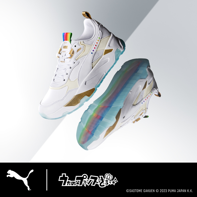 utapri_official's tweet photo. グローバルスポーツブランド「PUMA」と「うたの☆プリンスさまっ♪」がコラボレーション！　
ST☆RISH、QUARTET NIGHTそれぞれをイメージしたスニーカーで、毎日をもっとアクティブに彩ろう！

マルイウェブチャネルにて受注受付中
【9月20日(水) 23:59】まで