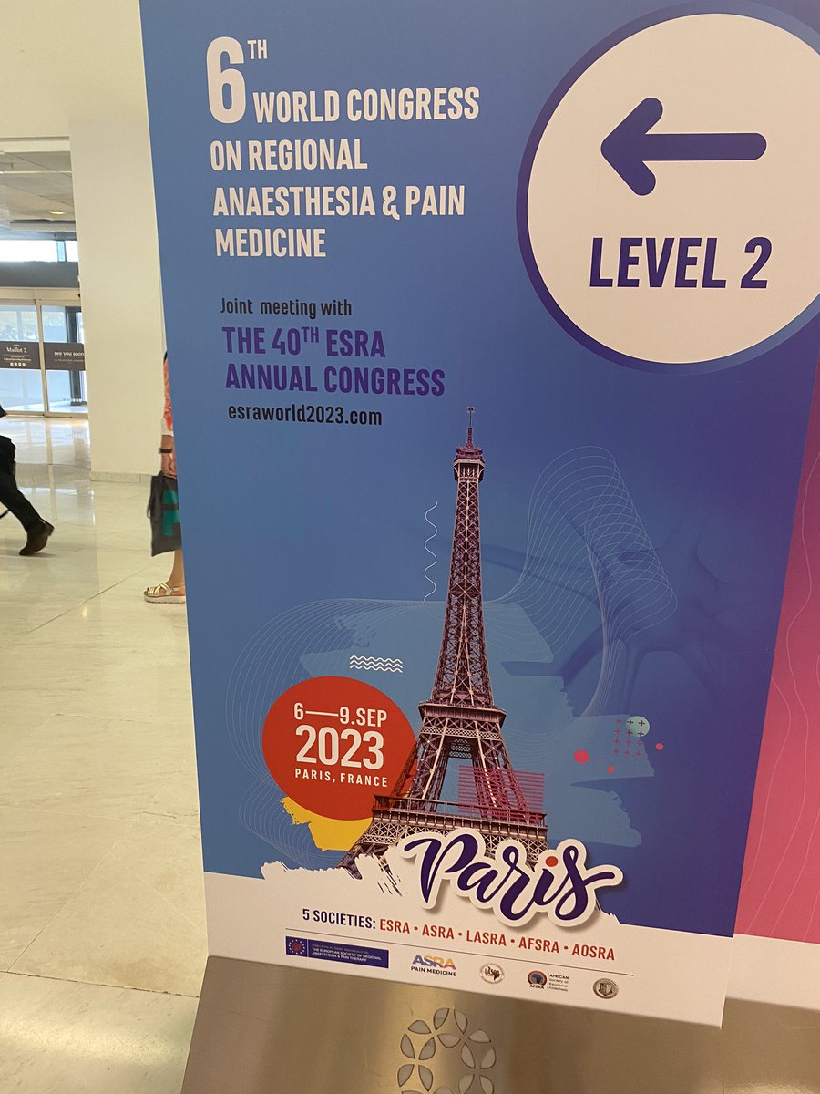 Mariam Latif (@mariam_ltf) on Twitter photo Nous sommes arrivés! <a href="/ESRA_Society/">ESRA | European Society of Regional Anaesthesia</a> #ESRAWorld2023 .. so much to do and see, where do we start ? Nous sommes arrivés! <a href="/ESRA_Society/">ESRA | European Society of Regional Anaesthesia</a> #ESRAWorld2023 .. so much to do and see, where do we start ?