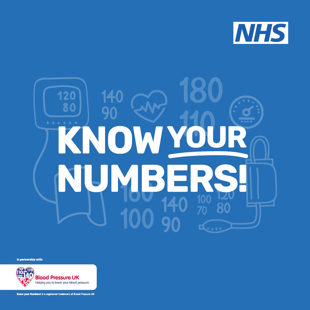 NHSSW's tweet photo. High blood pressure can be reduced by - stopping smoking, exercising regularly, eating healthy, reducing your salt intake, and drinking less alcohol.
https://t.co/qM5AXtppEO
#KnowYourNumbersSW https://t.co/dBfn5jiDzN