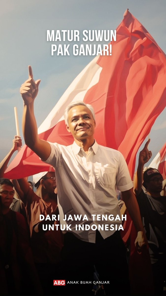Terimakasih Jateng  🙏
#GanjarSelaluDihati 
.. 
Indonesia.. 
menanti 
<a href="/ganjarpranowo/">Ganjar Pranowo</a> 🤟🇮🇩
 
Demi Kemajuan Bangsa 
dlm Sinergi Kontribusi Bersama

kami haturkan, 
#RestuUntukGanjar
Dan.. 
Matur Suwun Pak Ganjar 🙏

#TitipJateng