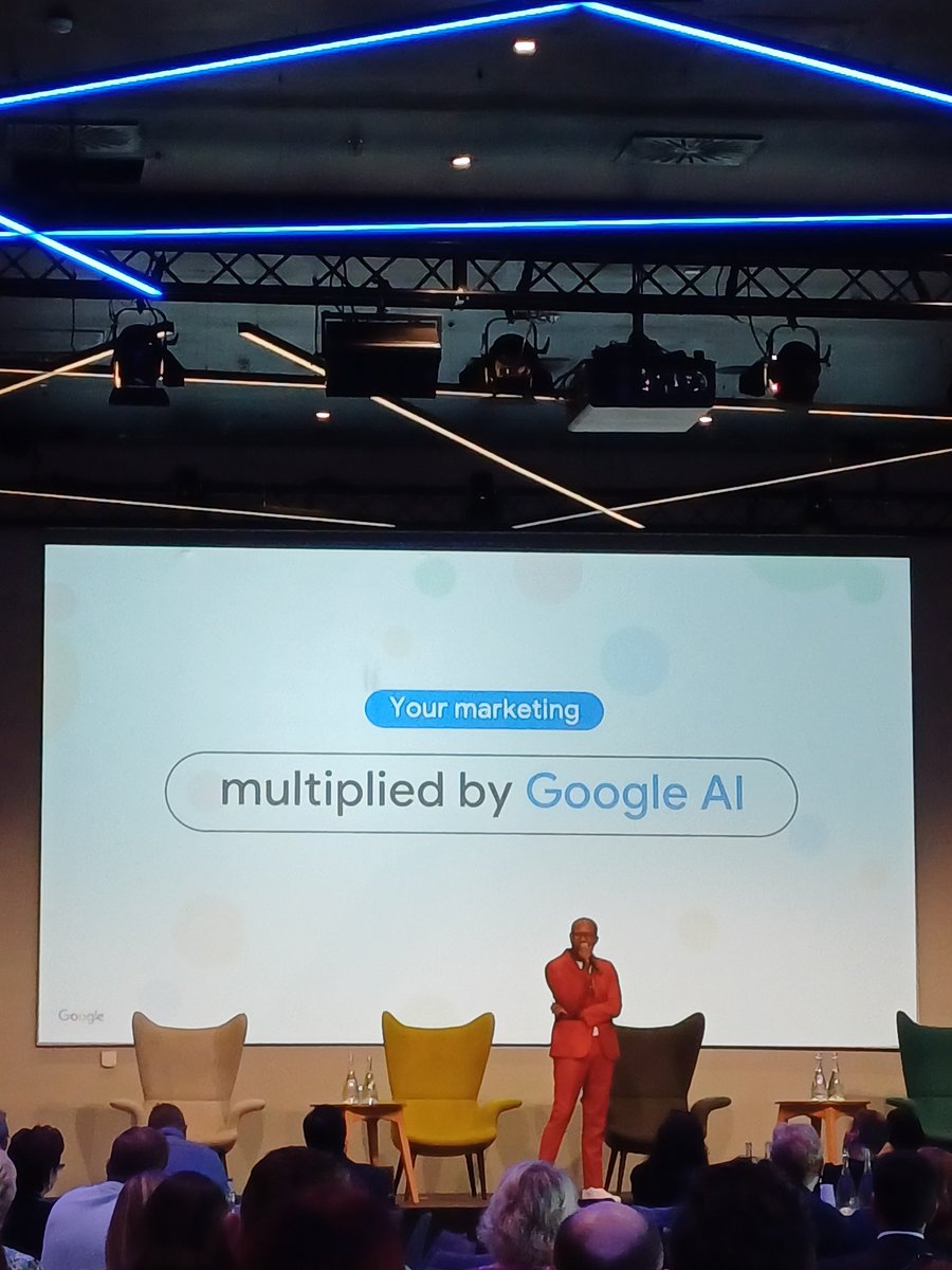 "#Google is reimaging all core products with AI"

"25% of consumers say they have bought on impulse in the last 2 days"

- Kulwanele Nomoyi - Retailer Strategist, Google

<a href="/DigitalIre/">Digital Business Ireland (DBI)</a> #DBISummit