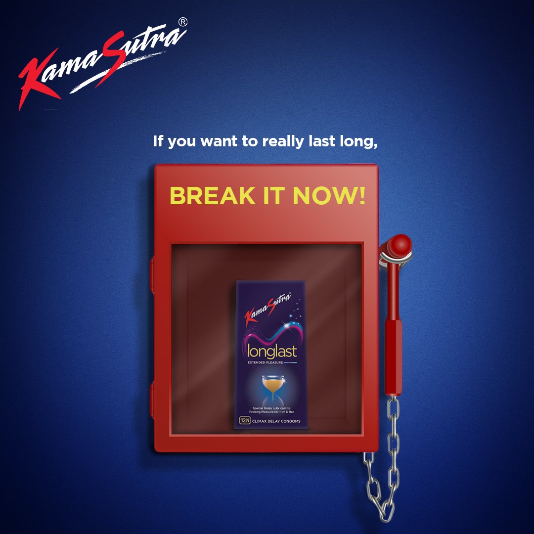 Break the glass to break the string of poor performance in bed with KamaSutra Longlast. 😉

#MakeLoveLastLonger
#KamaSutra #KamaSutraCondoms #condoms #protection #longlast #pleasure #sexualhealth #meme #trending
