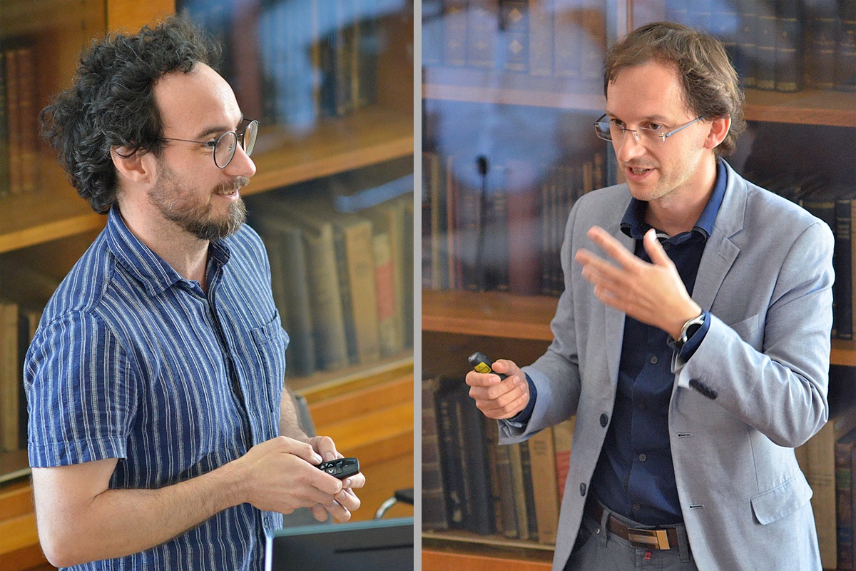 This Monday, "Towards AI-Aided Human-Supervised Linguistics" colloquium was held at <a href="/FF_CUNI/">Filozofická fakulta Univerzity Karlovy</a>! Kudos to presenters <a href="/gmikros/">George Mikros</a>, <a href="/jakubicekm/">Miloš Jakubíček</a>, <a href="/techczech/">Dominik Lukes</a>, and <a href="/JiriMilicka/">Jiří Milička</a> for sharing their expertise and all participants for lively discussion.