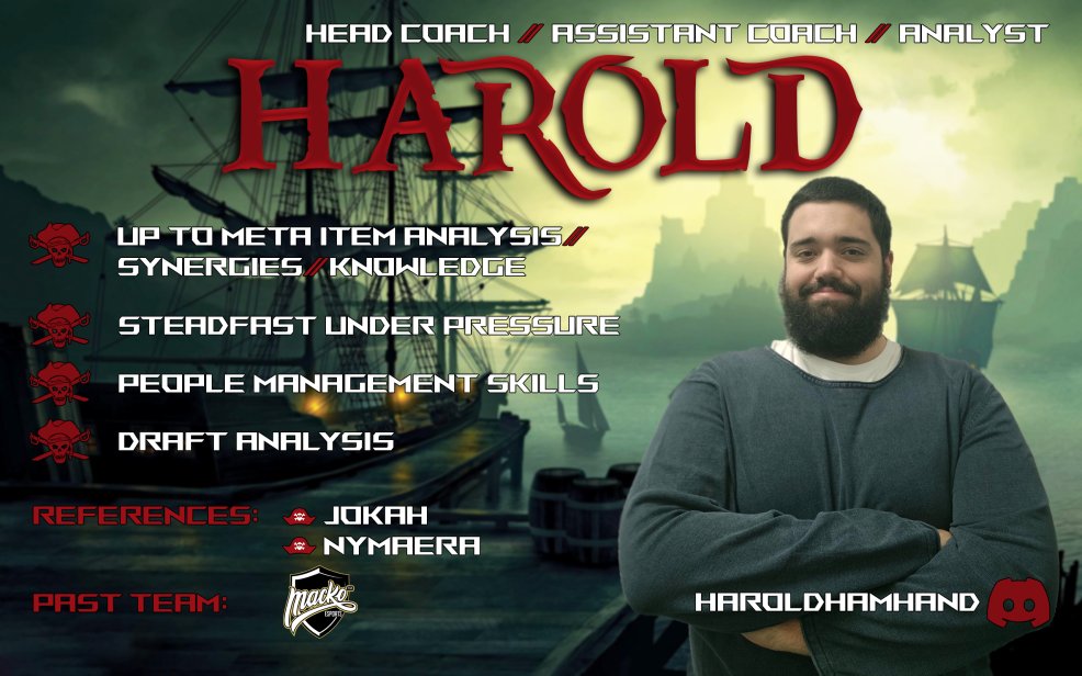 As my contract with Macko Esports is over, I am officially looking for opportunities! Any tier of competition is welcome, just looking to keep improving and make a name for myself.

Feel free to contact me here on Twitter or on Discord!