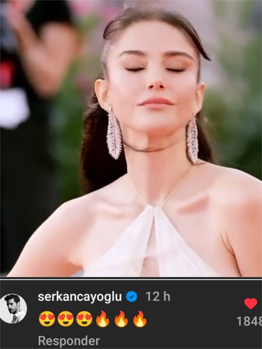 Buenos días 🌞 A Serkan le encanta su esposa, comentó con emojis 😍😍😍🔥🔥🔥 #ÖzSer 💞🧿🧿 #ÖzgeGürel #SerkanÇayoğlu