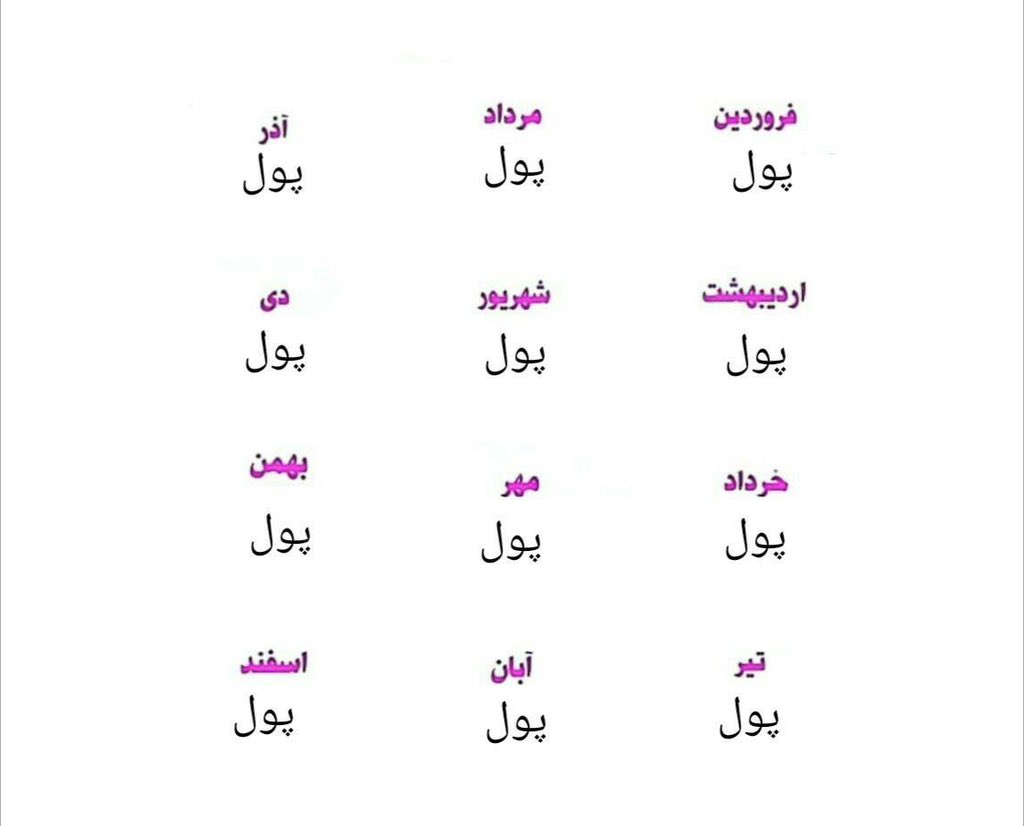 نیاز متولدین هر ماه:
نیازتو منشن کن