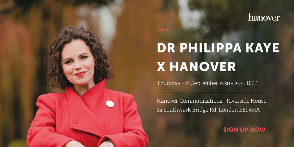 Hanover Comms (@hanovertweets) on Twitter photo At age 39, <a href="/drphilippakaye/">Dr Philippa Kaye</a> was diagnosed with bowel cancer. Now one of the UK's most in-demand media medics, you may have seen her on This Morning, the BBC or Sky News. She joins us to talk about life as a media medic & how she got to where she is today. ow.ly/nqWL50PEfxp. At age 39, <a href="/drphilippakaye/">Dr Philippa Kaye</a> was diagnosed with bowel cancer. Now one of the UK's most in-demand media medics, you may have seen her on This Morning, the BBC or Sky News. She joins us to talk about life as a media medic & how she got to where she is today. ow.ly/nqWL50PEfxp.