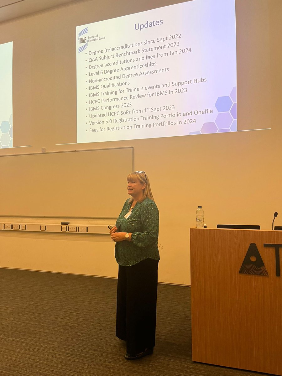HUCBMS (@hucbms) on Twitter photo Day 2 of #HUCBMS23 kicks off with @sjones120 from <a href="/IBMScience/">IBMS #AtTheHeartOfHealthcare</a> delivering the education and training updates and priorities in #BiomedicalSciences Day 2 of #HUCBMS23 kicks off with @sjones120 from <a href="/IBMScience/">IBMS #AtTheHeartOfHealthcare</a> delivering the education and training updates and priorities in #BiomedicalSciences