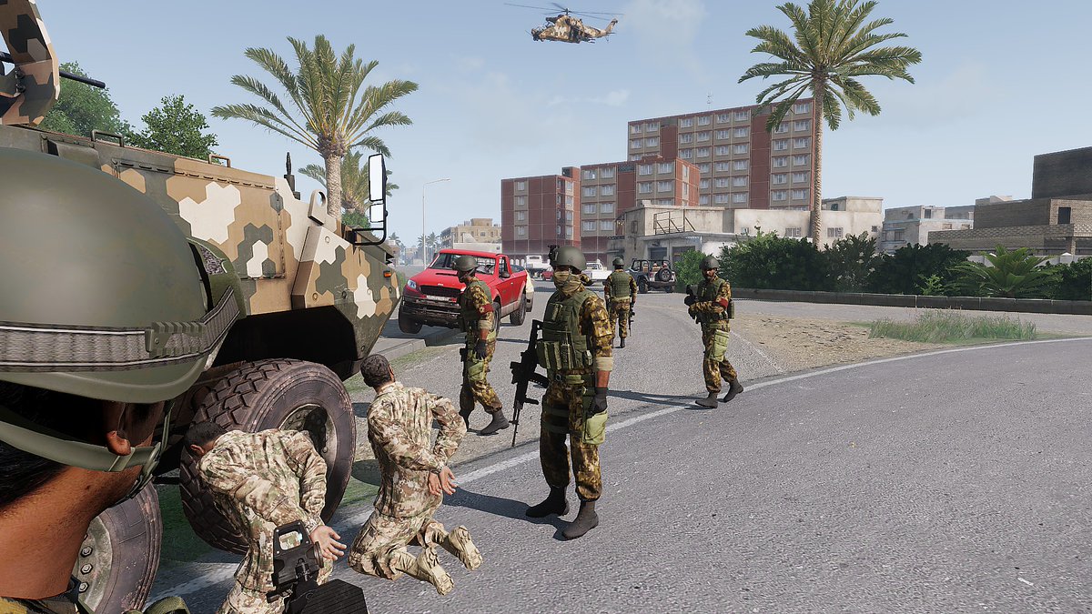 CSAT_REDFOR's tweet image. Clearing our streets of old government canal rats

#arma3