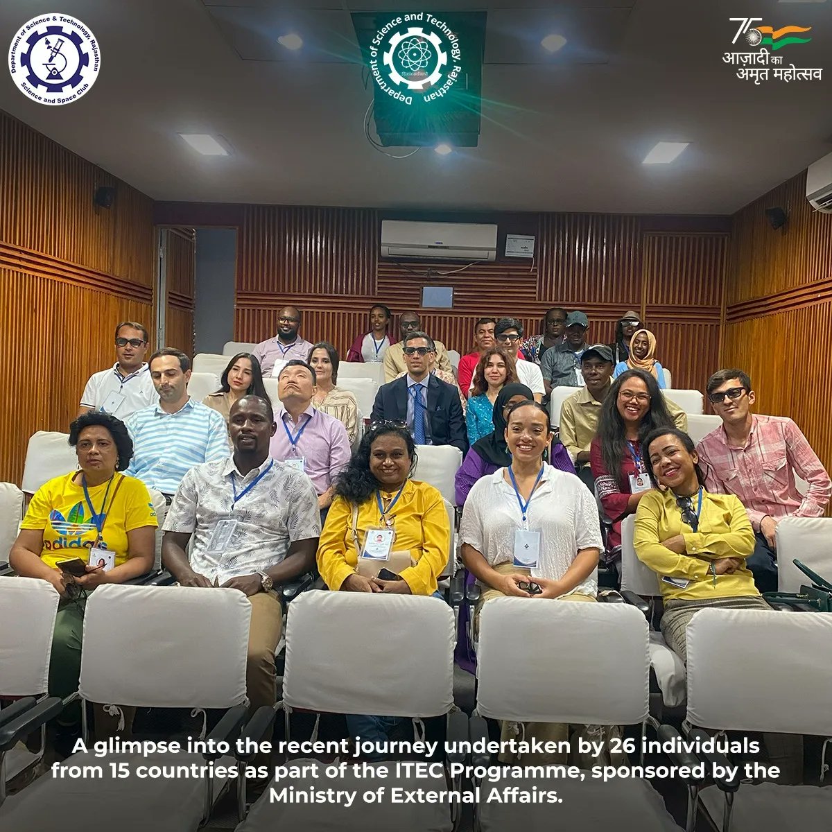 DstRajasthan's tweet image. During their visit, we showcased our efforts in Small Business and MSMEs Development, emphasizing the importance of global collaboration in Science &amp;amp; Technology. 🚀

#DSTRajasthan #ITECProgramme #ScienceCenter #SciencePark #ForeignDelegates