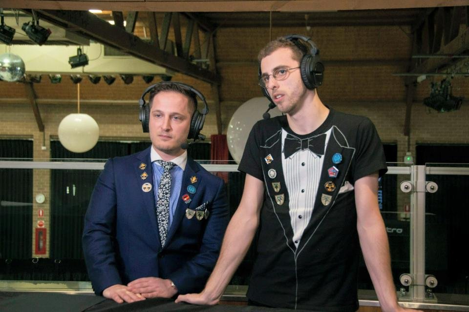 mavrickmaster's tweet photo. 8 years ago we were graced with this amazing duo at #ACLPRO @peekaynoodle @deepjimpact https://t.co/ILz1AvWNc0