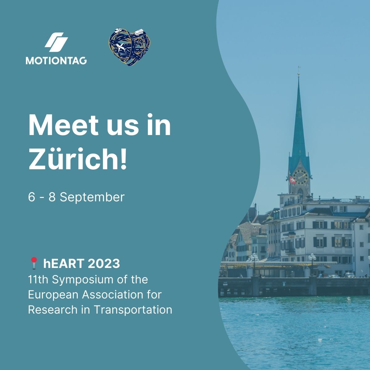 Meet our Key Account Manager, Jennifer Kunz, in #Zurich !🇨🇭

We are also thrilled to visit the hEART Symposium, organized by the @IVT_ETH.

#GreenMobility | #MobilityData | #TransportPlanning | #MobilityResearch