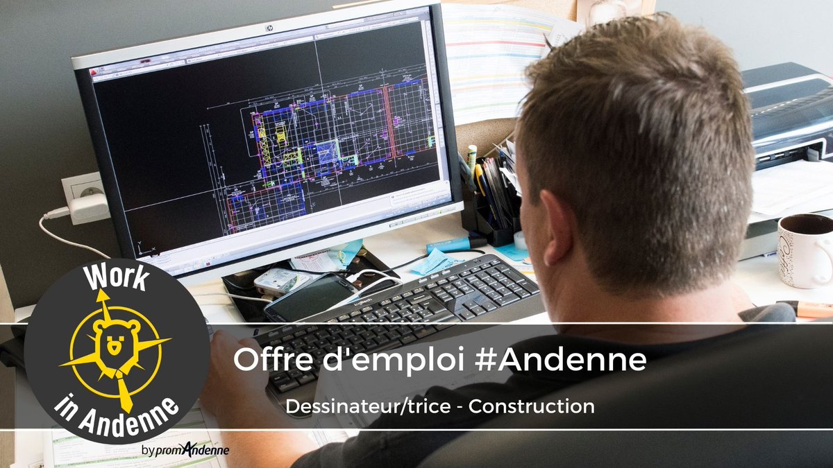 promAndenne's tweet photo. #Emploi Plusieurs offres d'emploi sont à pourvoir à Andenne dans le secteur de la construction !
👉Ces offres sont à consulter sur https://t.co/GUPvaONaJM :
🔹Planificateur
🔹Dessinateur/trice
🔹Technicien/ne chauffagiste
🔹Monteur/teuse en chauffage et sanitaire https://t.co/rzo1UjNN2c
