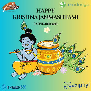 MedongoH's tweet photo. "Wishing you all a joyous and spiritually uplifting Krishna Janmastmi from the entire #medongofamily! May Lord Krishna's divine presence fill your hearts with love, peace, and prosperity. 
 #janmashtamispecial #jansankalpFamily #divineblessings #medongo 
@krishnammagaru https://t.co/qOTptZck61