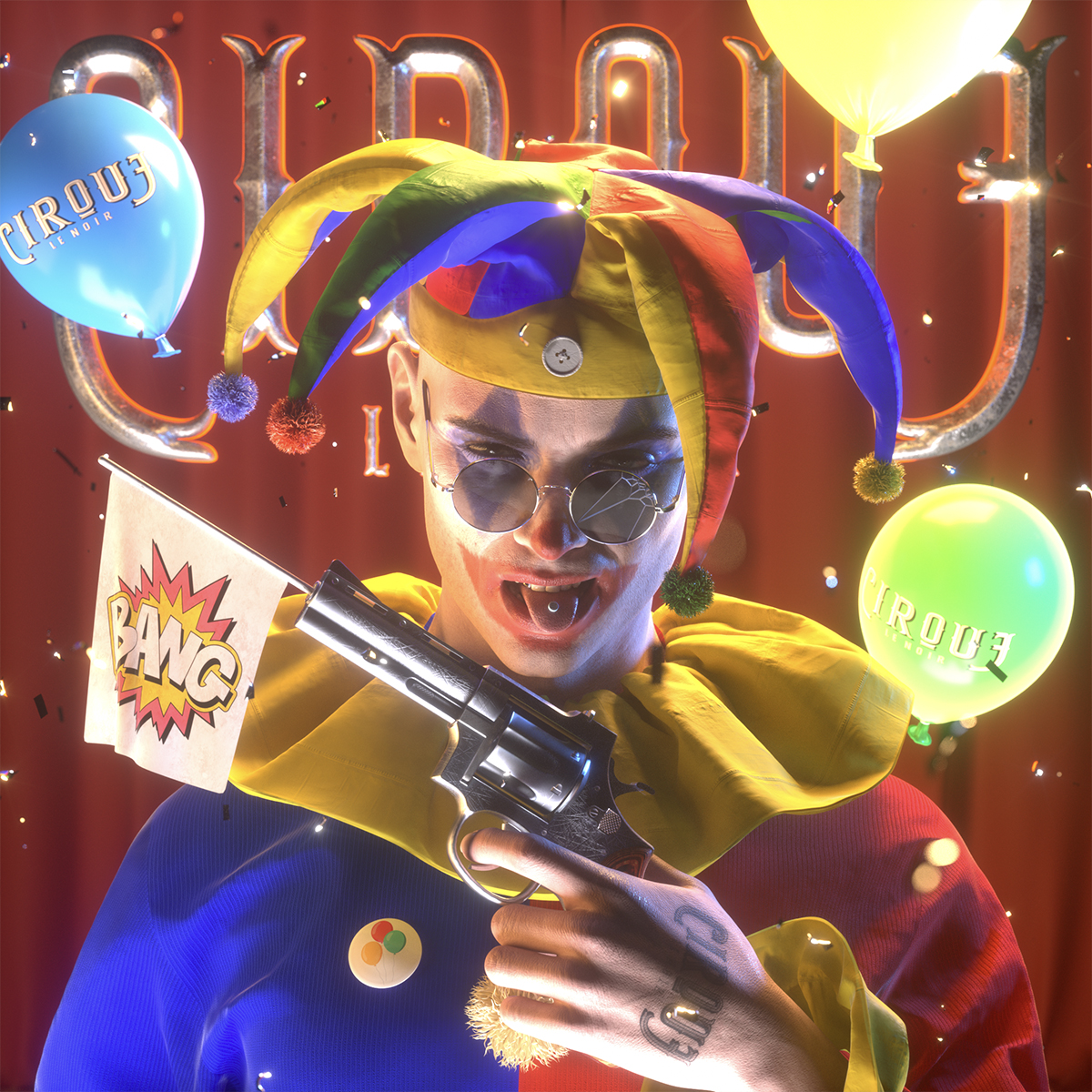 CirqueLeNoir's tweet photo. 9th Airdrop!

Introducing: Hyper-realistic 🤡

When you mix 3D with comedy, you get a clown that's truly out of this dimension.

🎪 Giving away 1 additional clown to someone who RT & engages with this tweet.