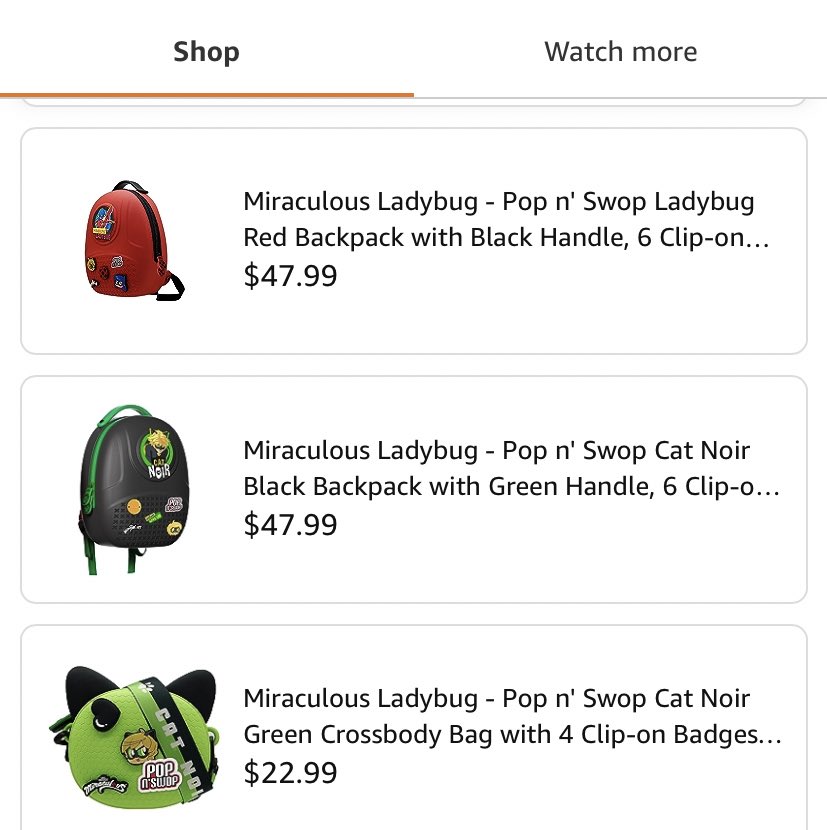 A brand new collection called ‘POP N SWOP’ is now available on Amazon. 

(Source: amazon.com/vdp/09840e3c06…)